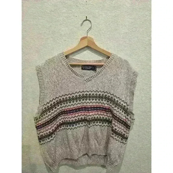 Roundtree and Yorkie vest. Vintage style. 100% cotton vest. Size xl. - Picture 1 of 3